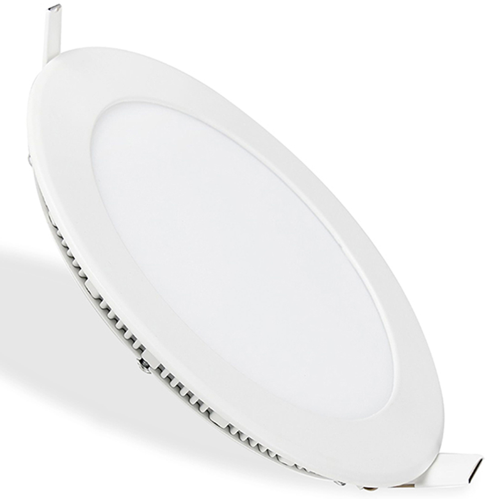 ENER-J 18W 4000K Recessed Round LED Mini Panel Downlight 4 Pack Image 2