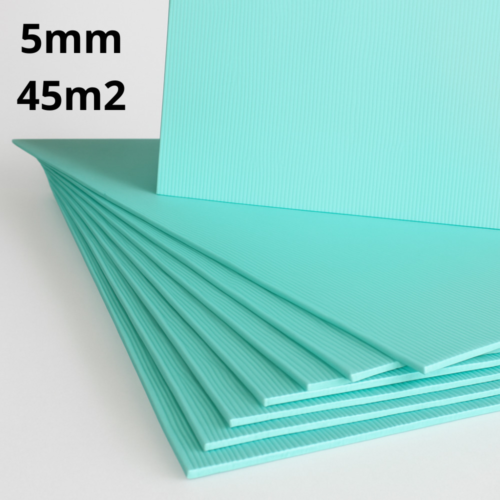 Corksystem 5mm High Density Laminate Wood Flooring XPS Underlay Set 9 Pack Image 3