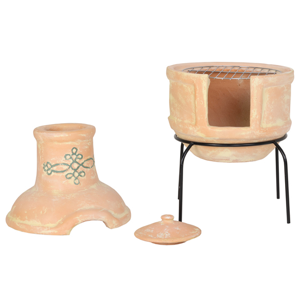 Charles Bentley Chiminea With Grill Image 3