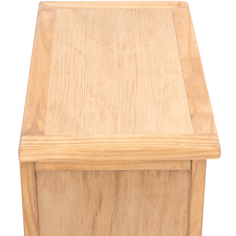 Cabinet Bits Lucca 4 Drawer Antique Wax Wood Knob Chest of Drawers Image 6