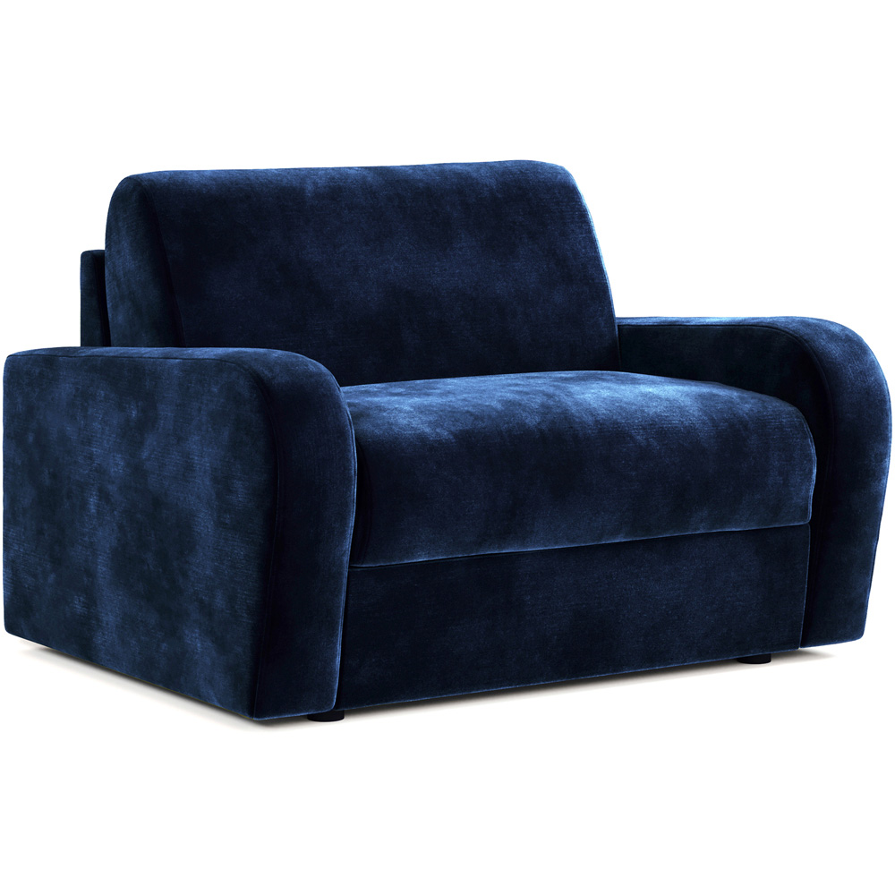 Jay-Be Deco Luxe Velvet Royal Snuggler Sofa Bed with e-Sprung Mattress Image 2