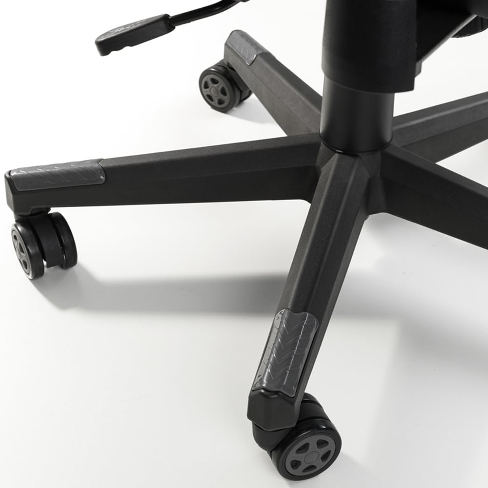 Julian Bowen Meteor Black Faux Leather Gaming Chair Image 9