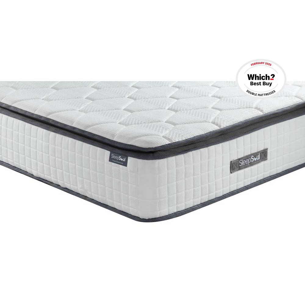 SleepSoul Bliss Single Pocket Spring Memory Foam Mattress Image 5