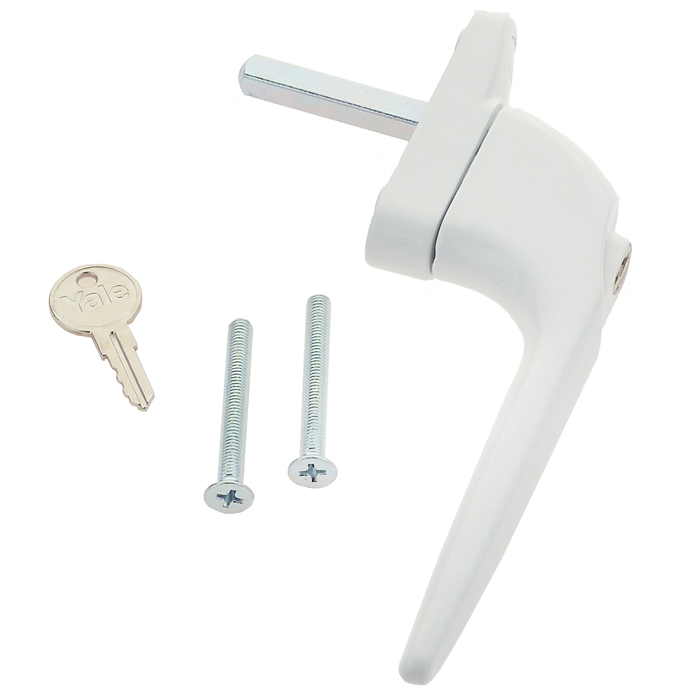 Crystal uPVC Triple Glazed Window Top Hung Opener White Clear Glass 440x610mm Image 6