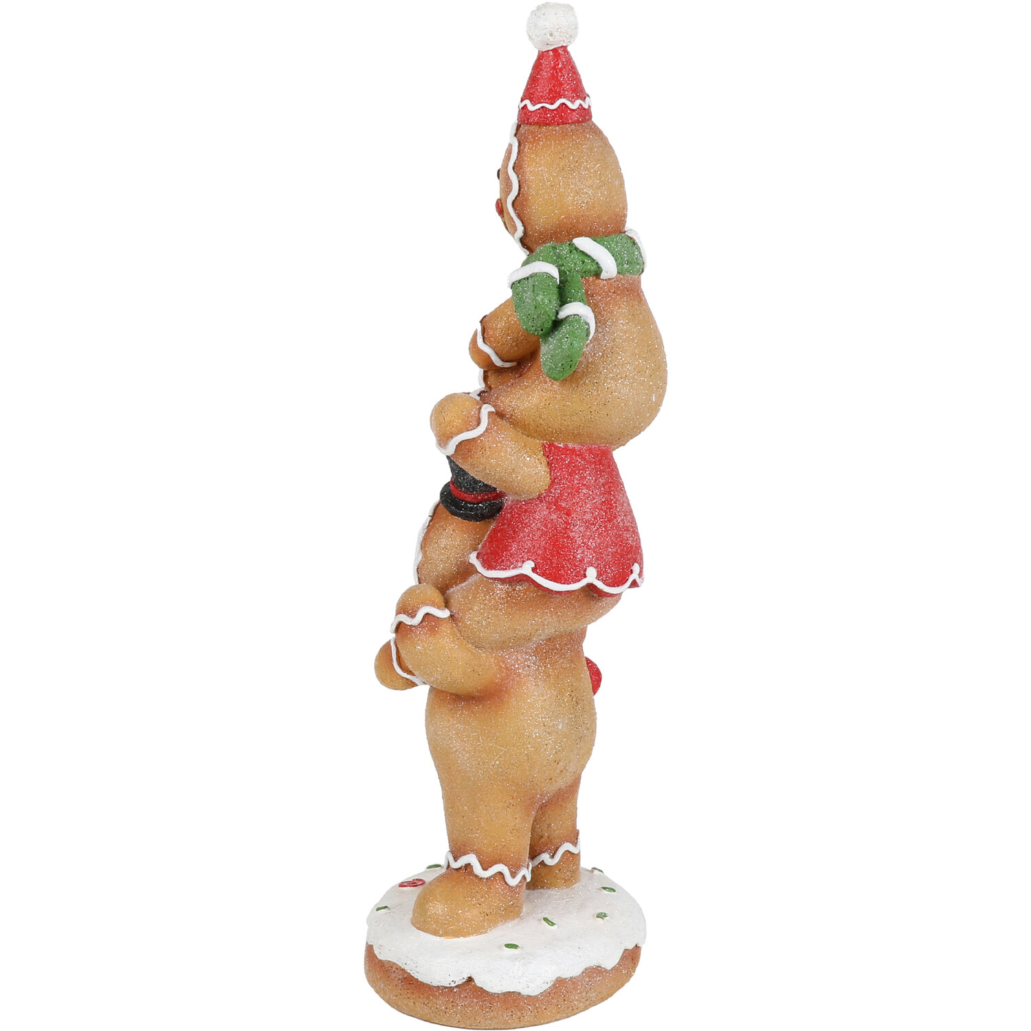 Stacked Gingerbread Decoration Image 4