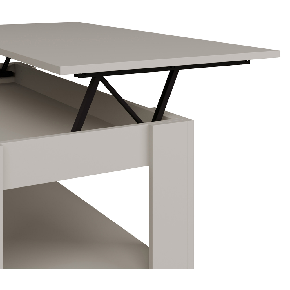 GFW Grey Lift Up Coffee Table Image 6
