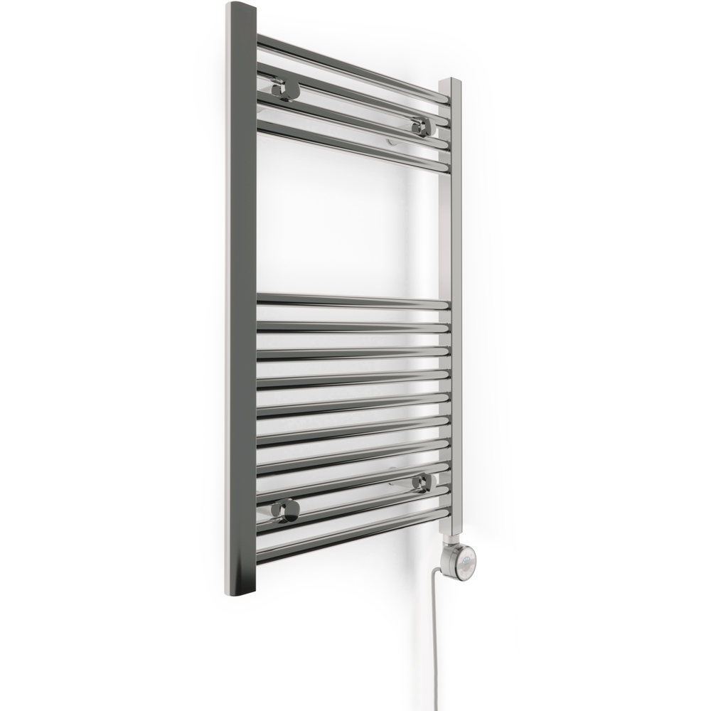 Terma Leo Chrome Electric Towel Rail with MOA Element Upgrade 800 x 500mm Image 2