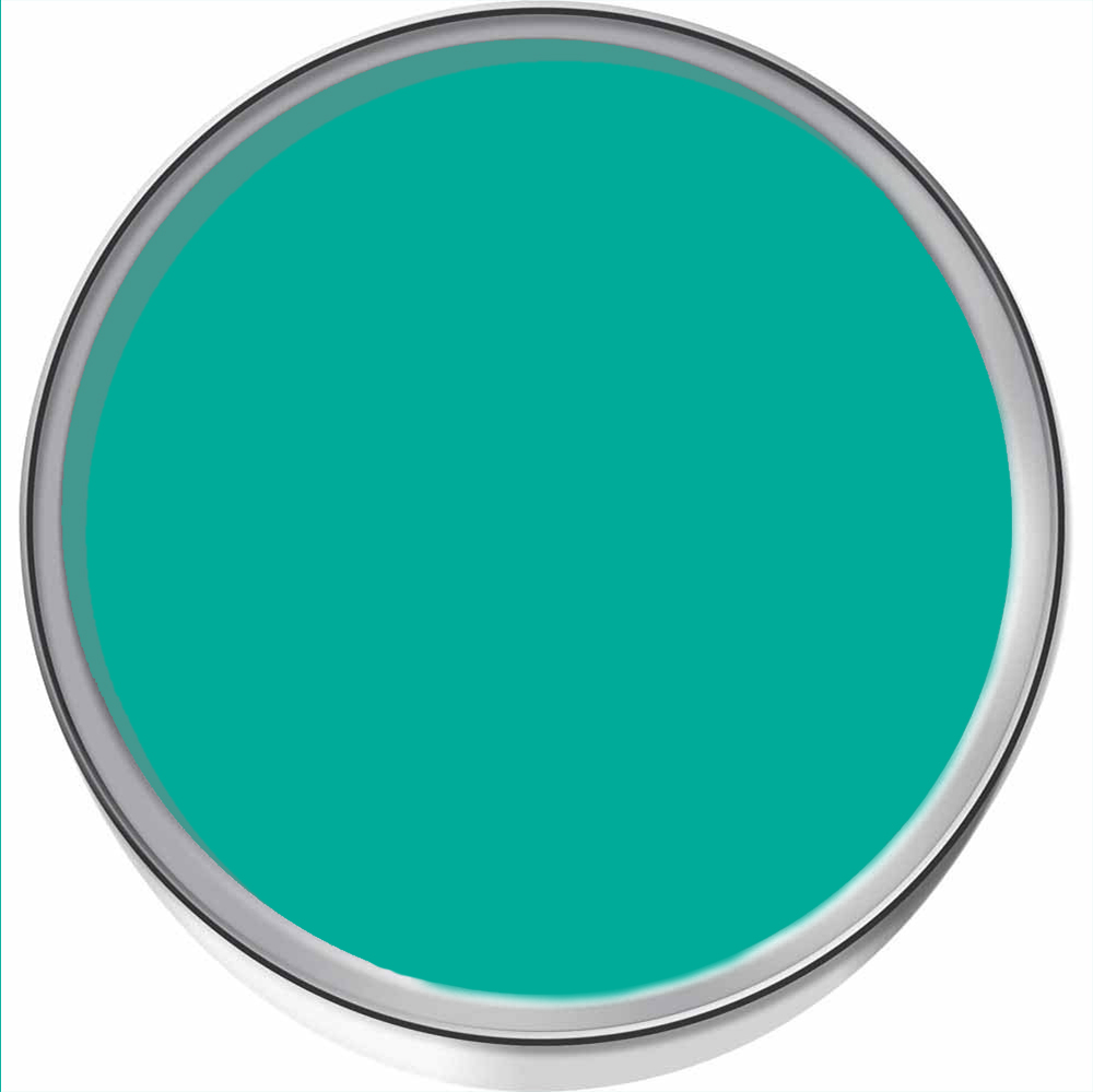 Hemway Spearmint Blue Furniture and Walls Matt Chalk Paint 1L Image 3