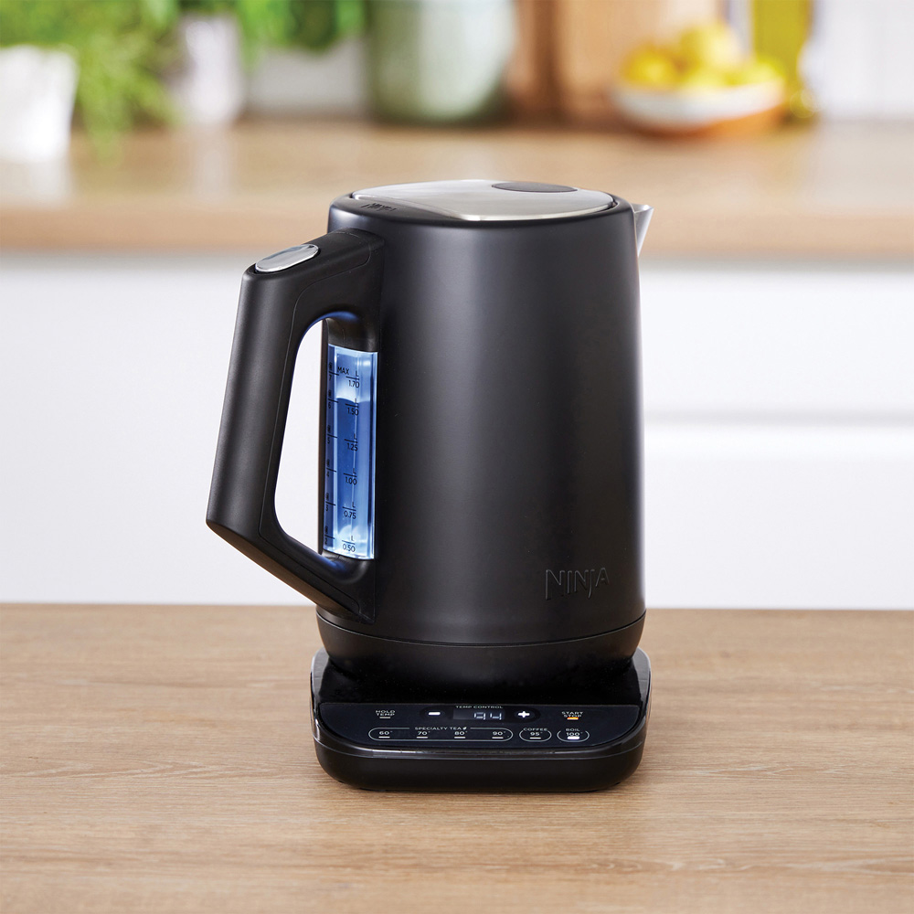 Ninja Perfect Temperature KT200UK Black 1.7L Kettle 3000W Image 2