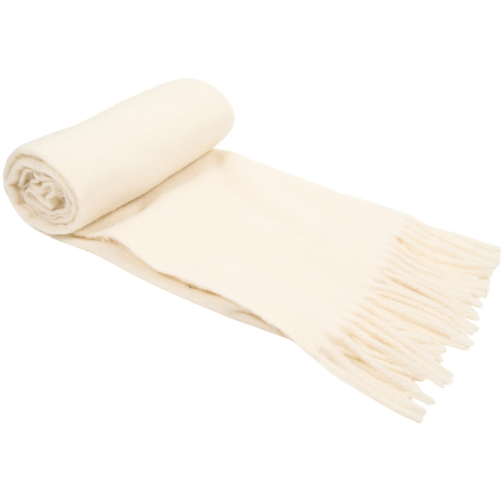 Highland Cow Embroidered Mohair Throw Neutral Image 5