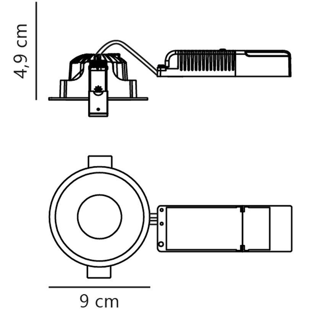 Nordlux Albric White LED Downlight Image 6
