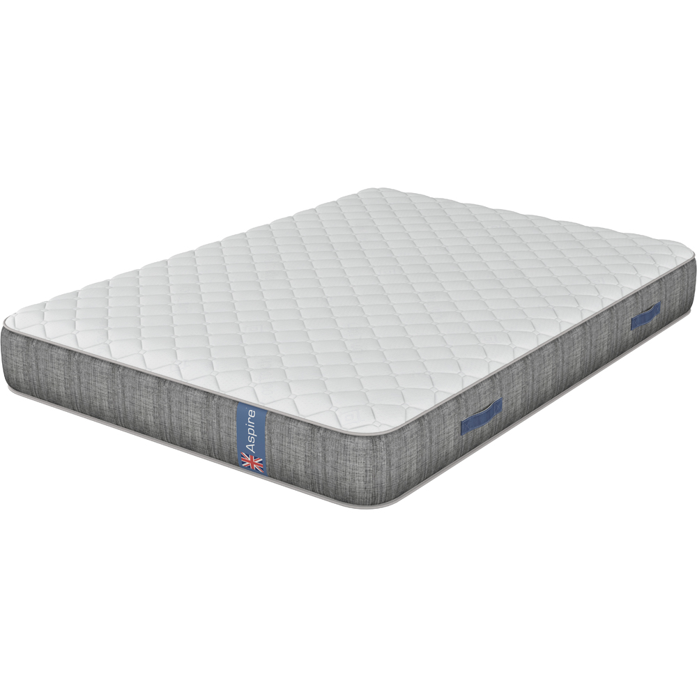 Aspire Small Single Pocket+ and Wool Mattress Image 1