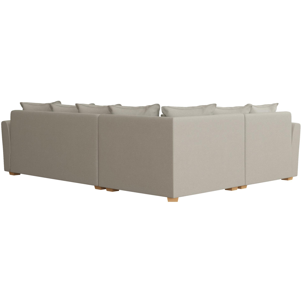 Wendleberry 3 Seater Venice Mink Scatter Back Left Hand Corner Sofa Image 4