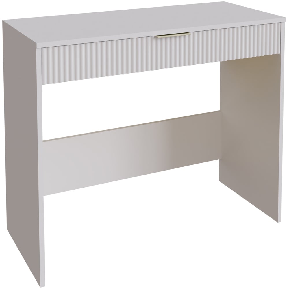 GFW Rankin Single Drawer White Dressing Table Image 2