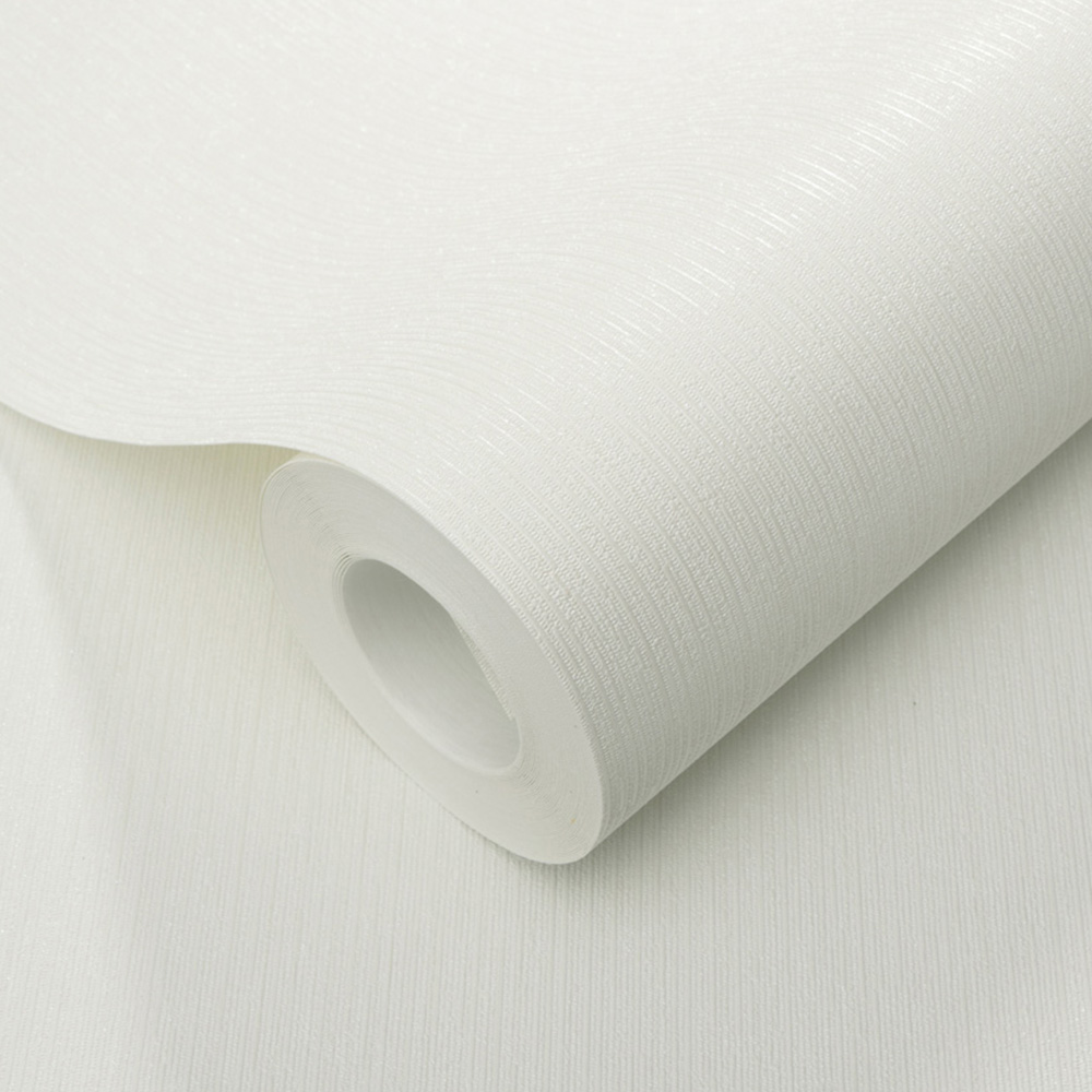 Erismann Soft Loom White Vinyl Wallpaper Image 3