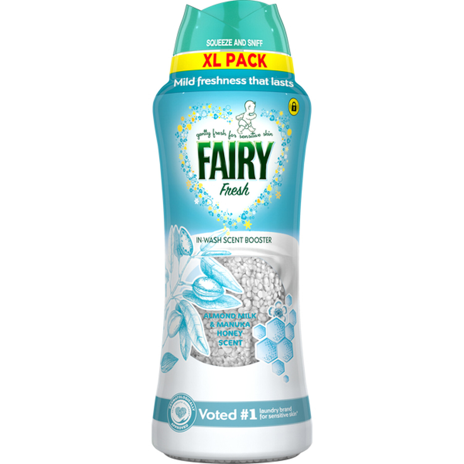 Fairy Scent Booster Beads Almond Milk and Manuka Honey / 495g Image