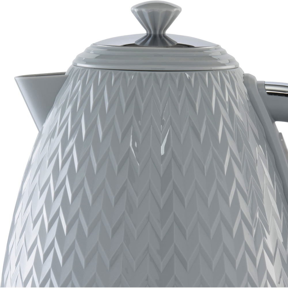Daewoo Argyle Dark Grey 1.7L Jug Kettle Image 4
