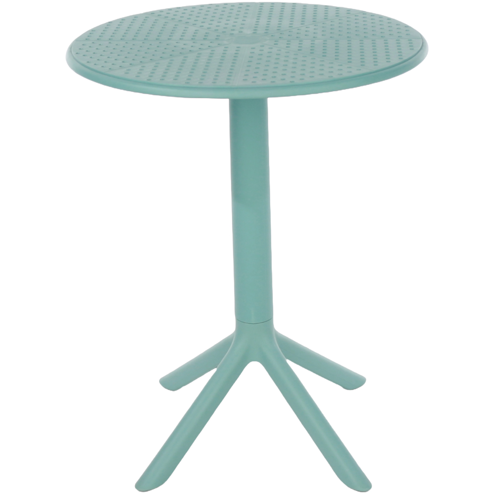 Core Products Rimini Cala 2 Seater Sky Blue Bistro Table Set Image 3
