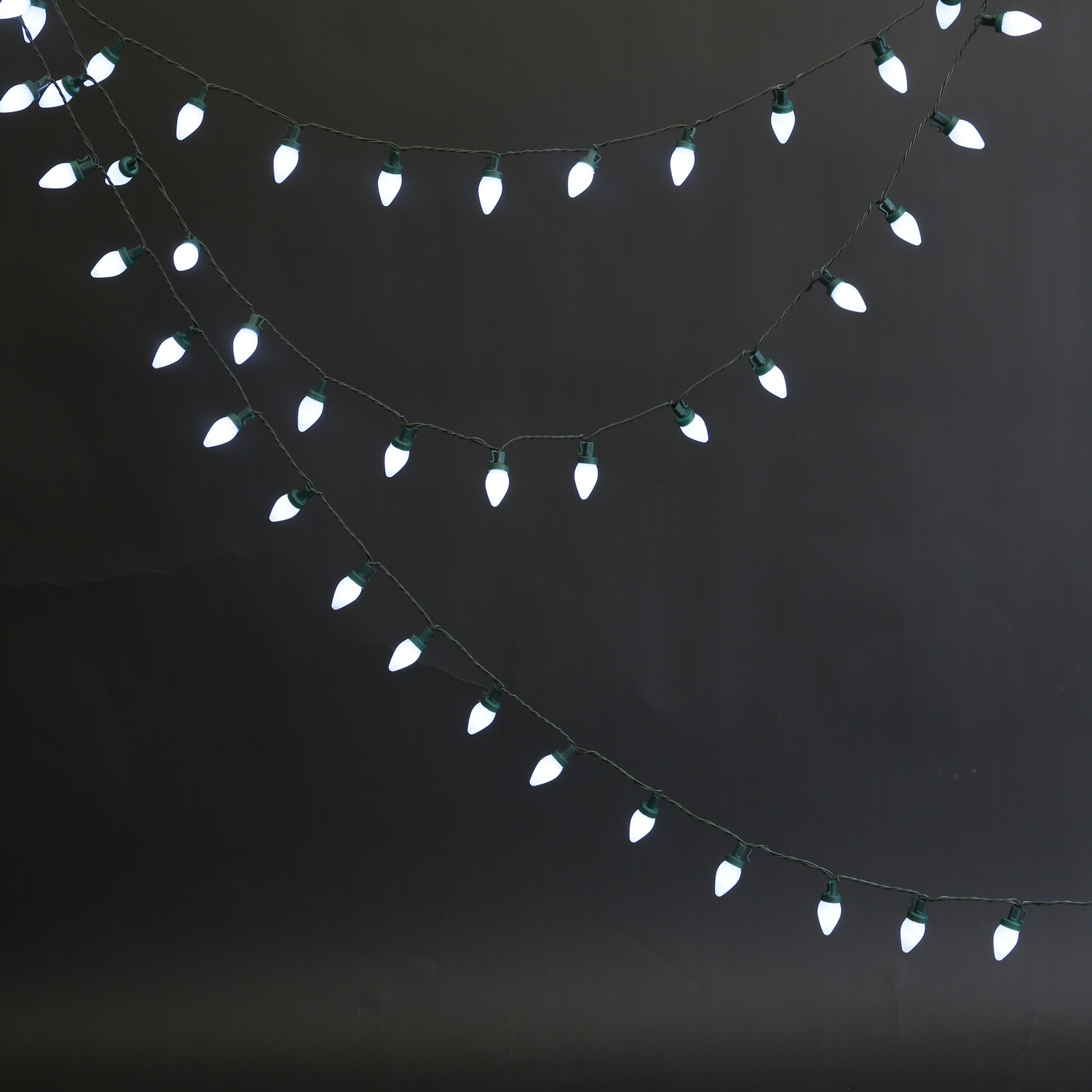 150 Retro Bulb Lights Cool White Image 6