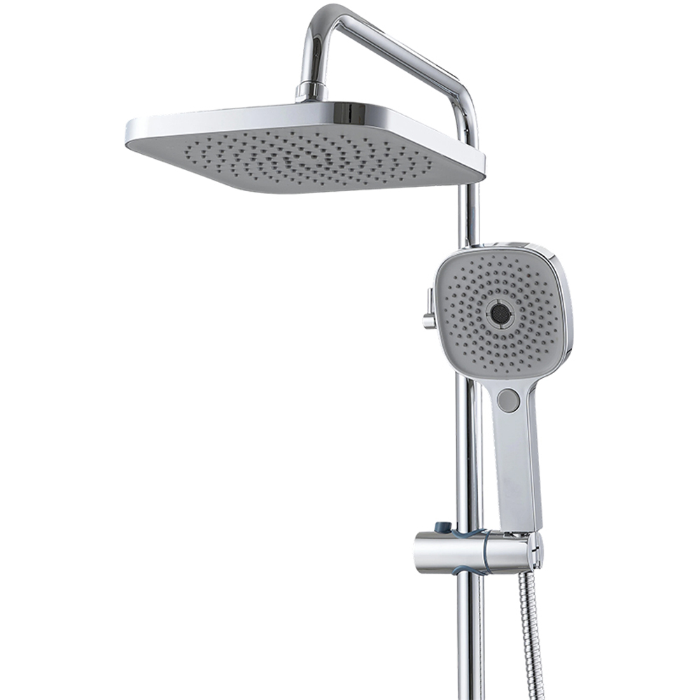 Living and Home Chrome-Plated Thermostatic Shower Mixer Set Image 3