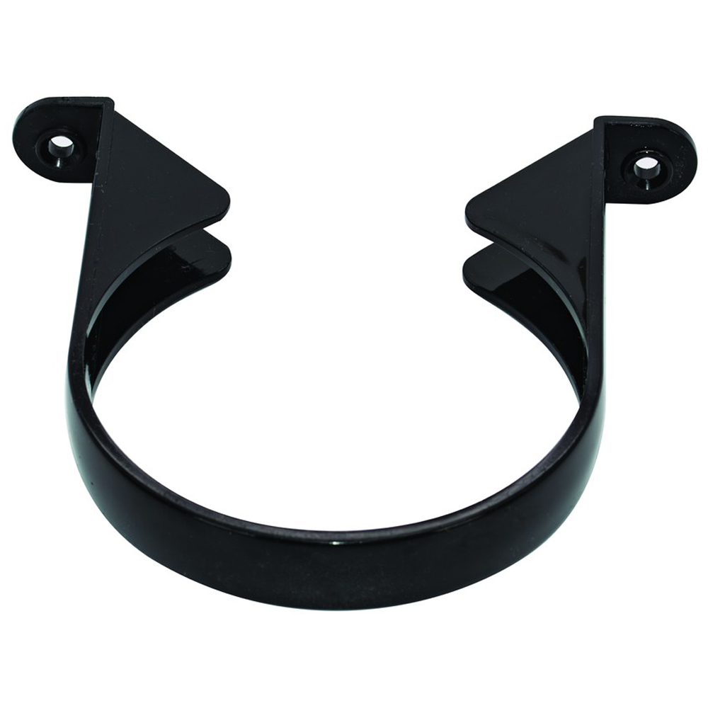 FloPlast Xtraflo Industrial Downpipe Clip Black 110mm Image 2