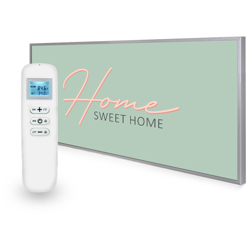 Mirrorstone Nexus Home Sweet Home Quote Wi-Fi Infrared Heating Panel 700W 595 x 1195mm Image 2