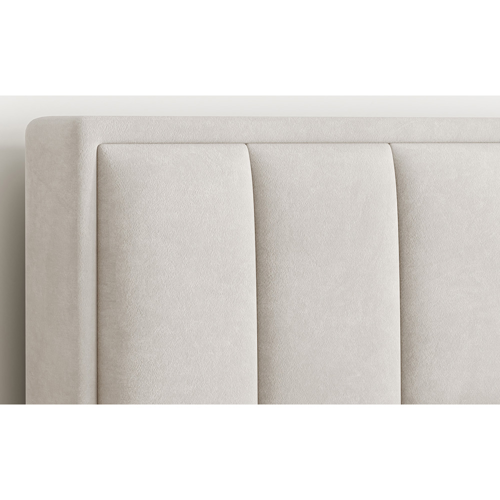 Bedmaster Rhodes King Size Double Warmstone Velvet Ottoman Image 7