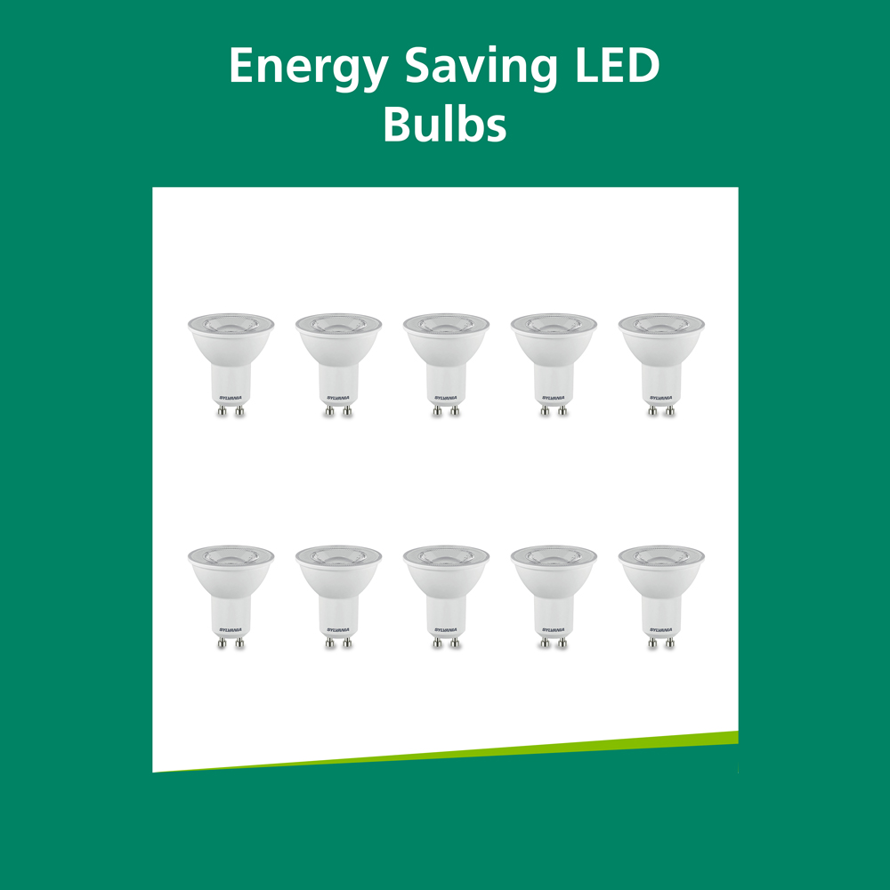 Sylvania 10 Pack RefLED GU10 Warm White 4.2W LED Bulb Image 6