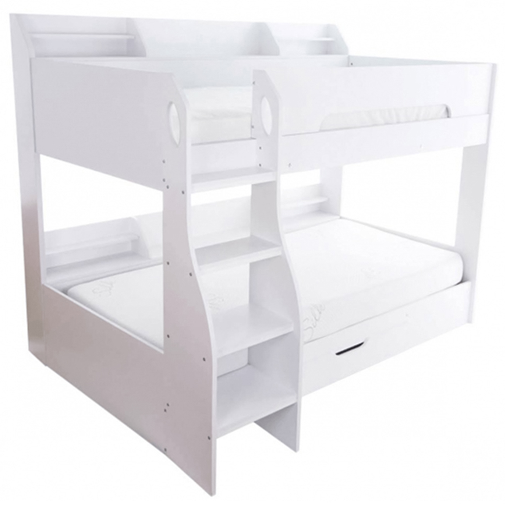 Flair Flick White Bunk Bed Image 2