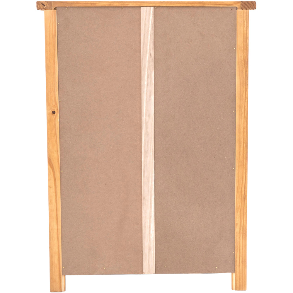 Cabinet Bits Lugo 4 Drawer Antique Wax Wood Knob Chest of Drawers Image 6