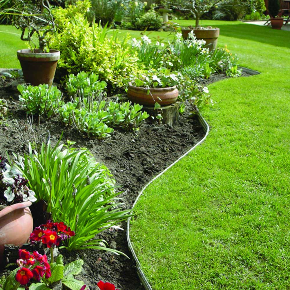 Swift Foundations Swift Edge 6m Brown Garden Edging Image 6