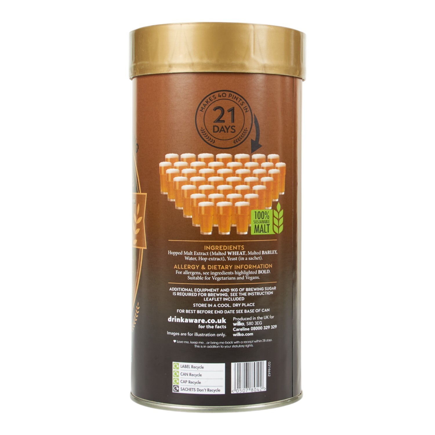 Wheat Beer Brewing Kit Image 3