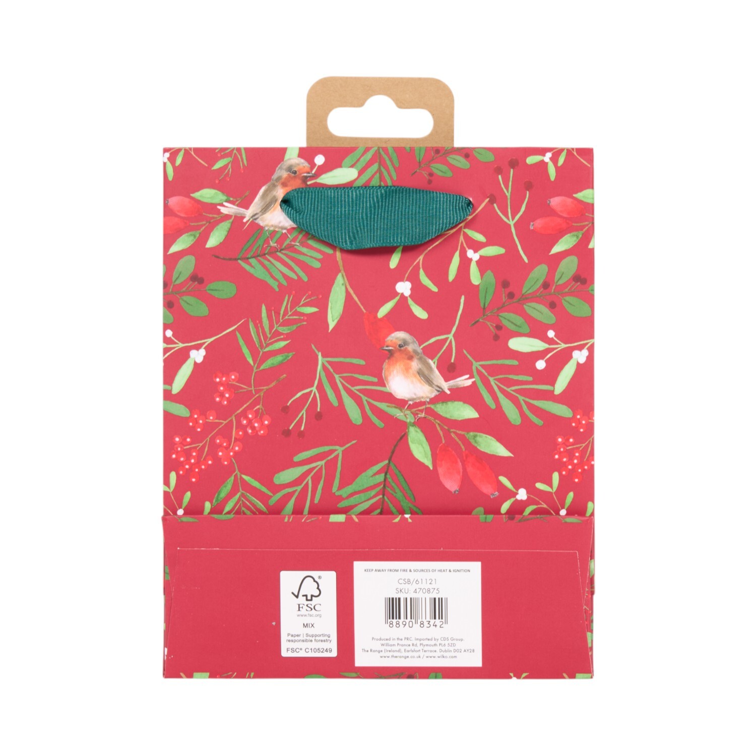 Robin Gift Bag Small Image 12