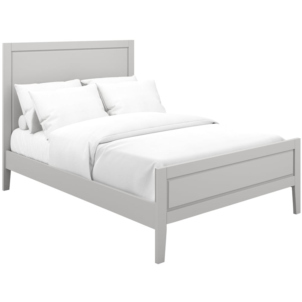 Bay King Size Cement Grey Bed Frame Image 3