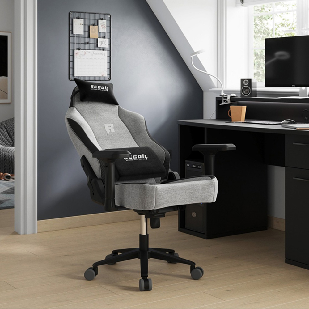 Recoil Centurion Black and Grey Gaming Chair Image 7