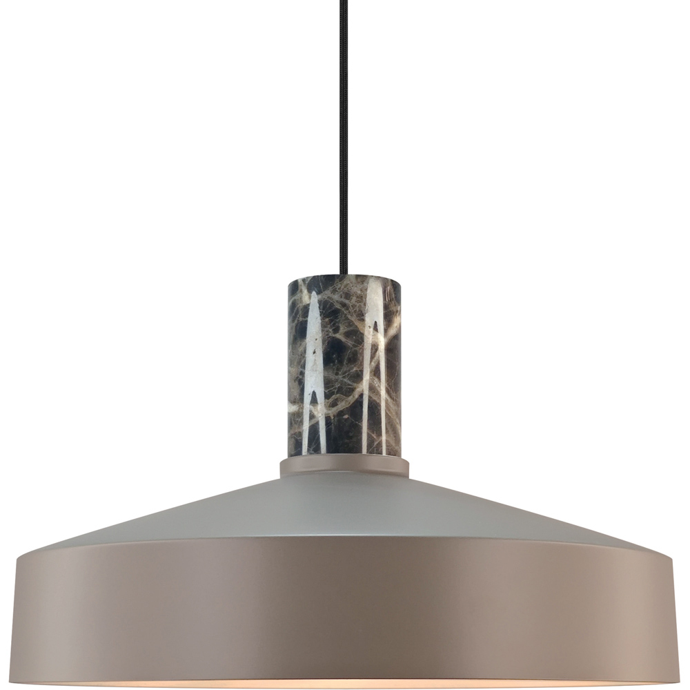 Nordlux Elvas Light Brown Marble Pendant Light Image 6