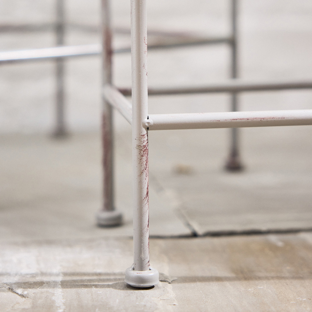 Dibor Grey Scrolled Patterns Plant Stand Set of 3 Image 6