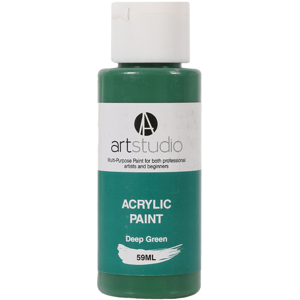 Art Studio Acrylic Paint   - Deep Green / 59ml Image