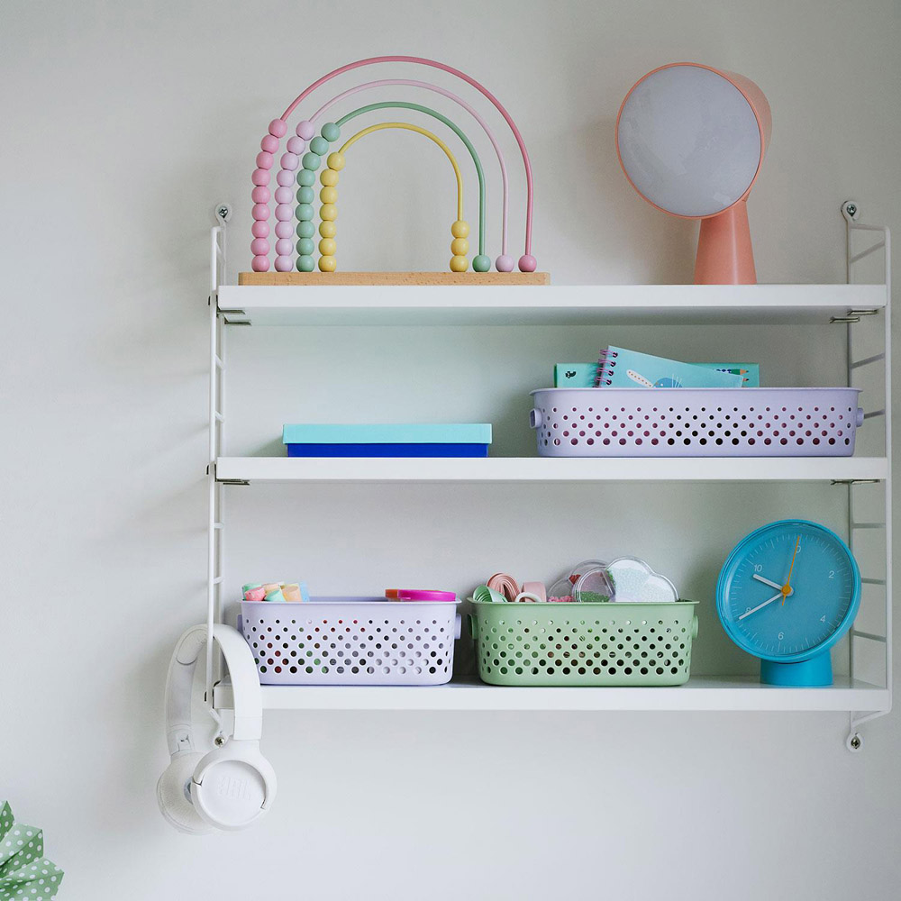 SmartStore Essence Sea Salt Small Storage Basket 1.6L 3 Pack Image 5