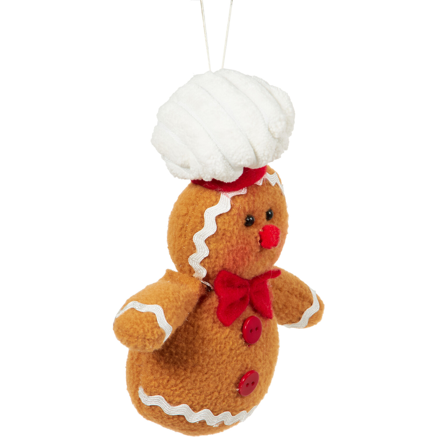 Hanging Chef Gingerbread - Brown Image 3