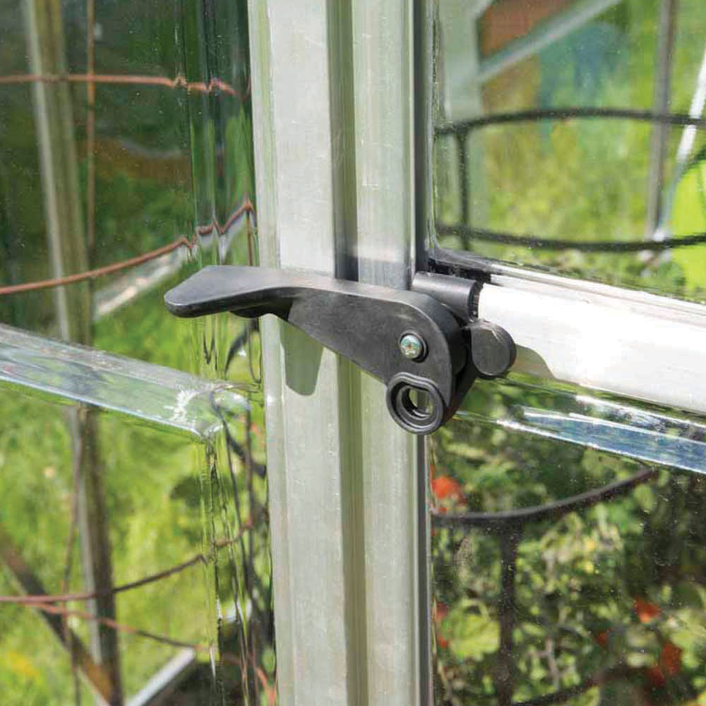 Palram Canopia Harmony Silver Polycarbonate 6 x 6ft Greenhouse Image 4