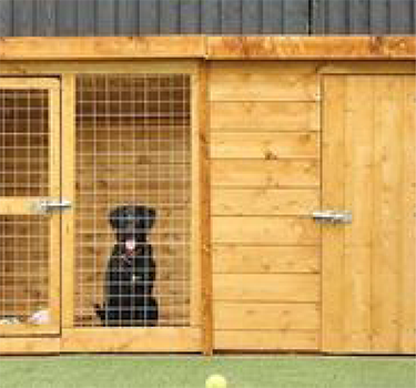 Outdoor Dog kennels