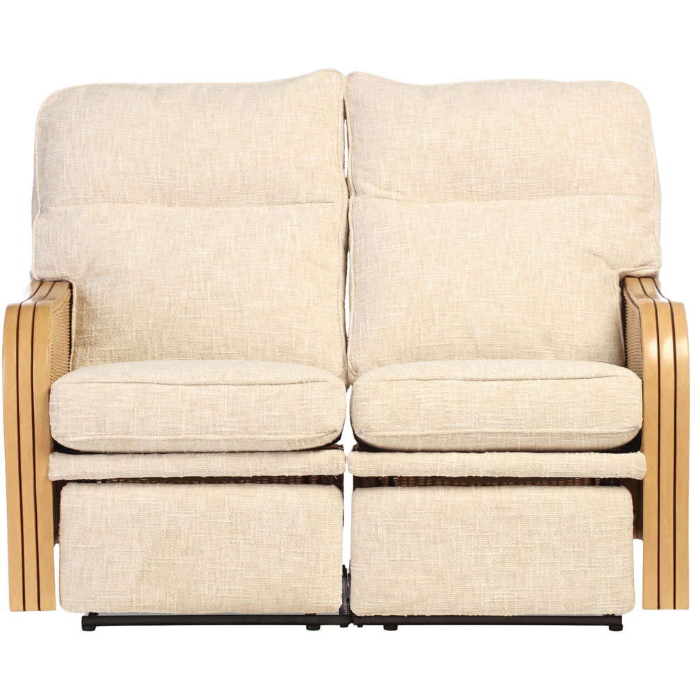 Desser Furniture Paris 2 Seater Cotton Cream Recliner Sofa Image 3