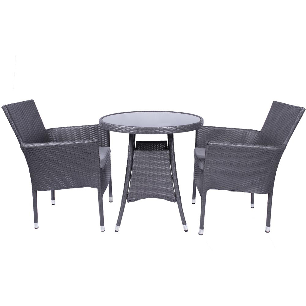 Royalcraft Malaga 2 Seater Bistro Set Image 3