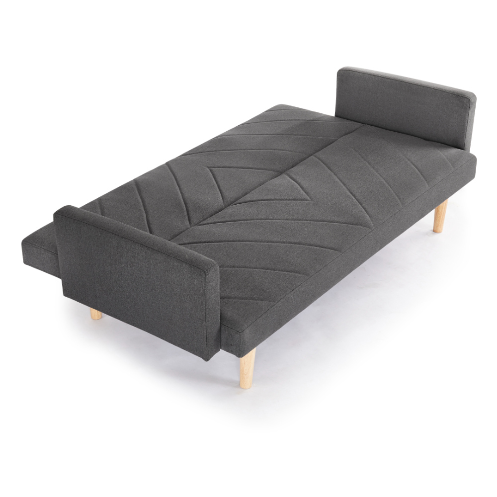 Home Detail Ryan 2 Seater Dark Grey Sofa Bed Image 3