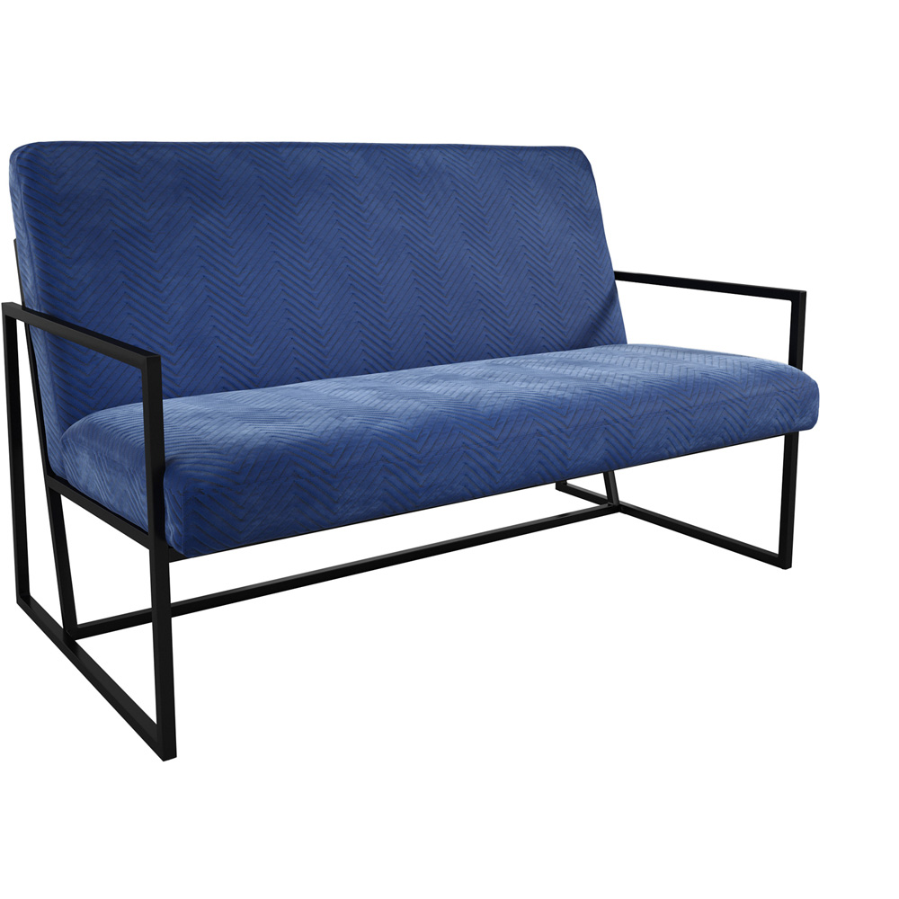 LPD Home Chance Oxford Blue 2 Seater Sofa Image 2