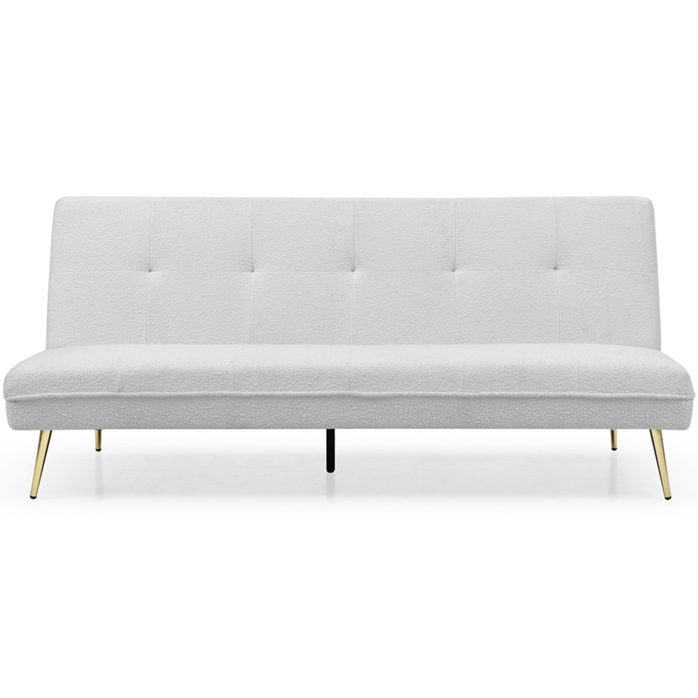 Astrid 2 Seater Cream Boucle Sofa Bed Image 6