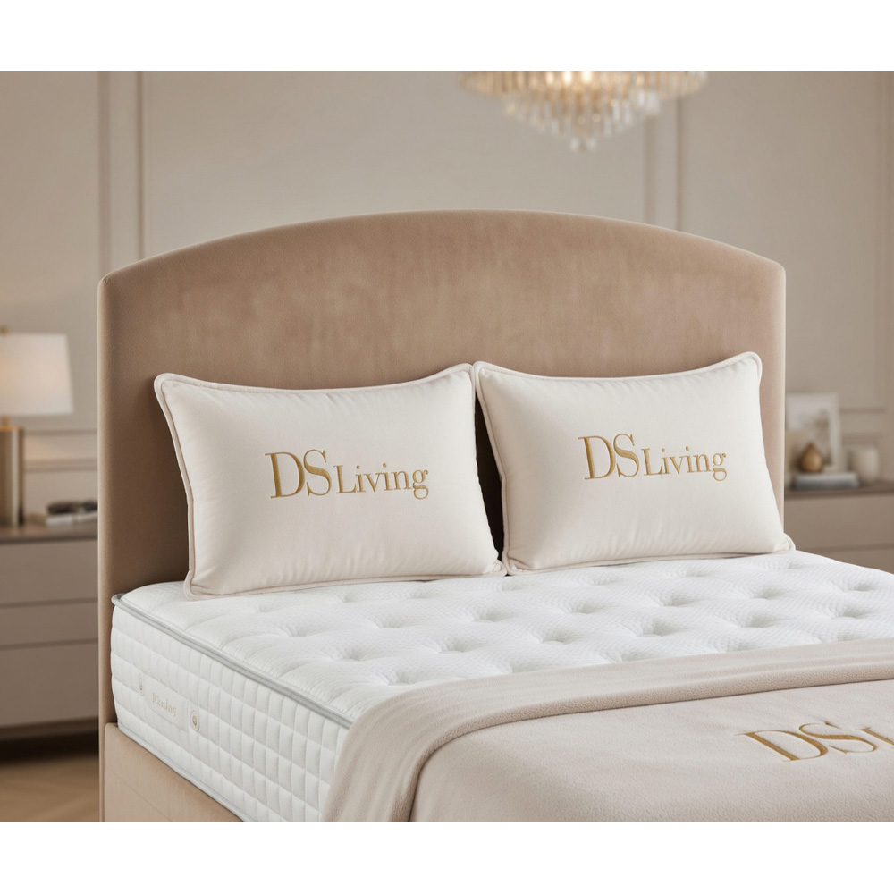 DS Living Opulence Super King Size Mink Velvet Upholstered Ottoman Bed Image 3