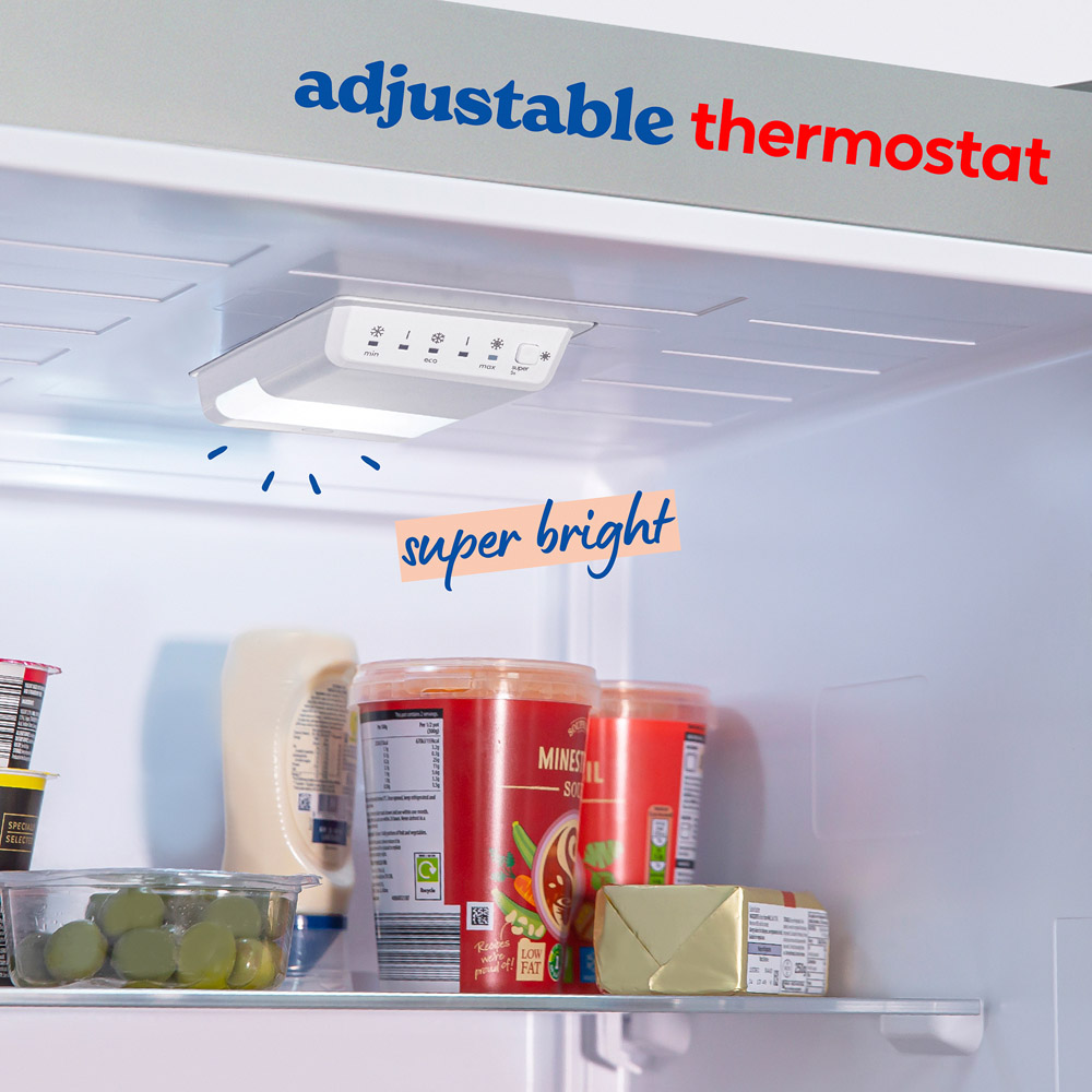Russell Hobbs RH180FFFF551E1S Silver Frost Free 279L Fridge Freezer Image 6