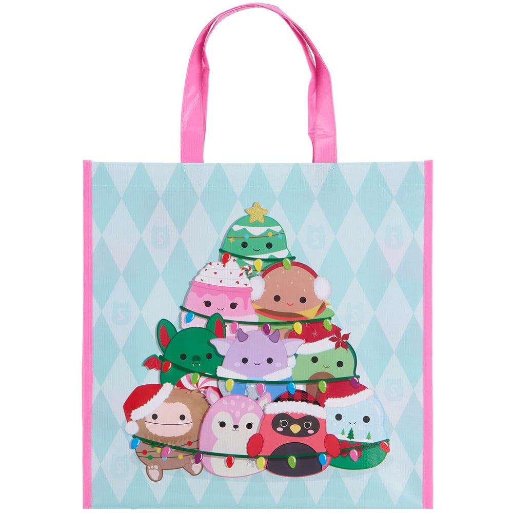 Assorted Squishmallow Xmas Shopper Bag Multicolour Image 7
